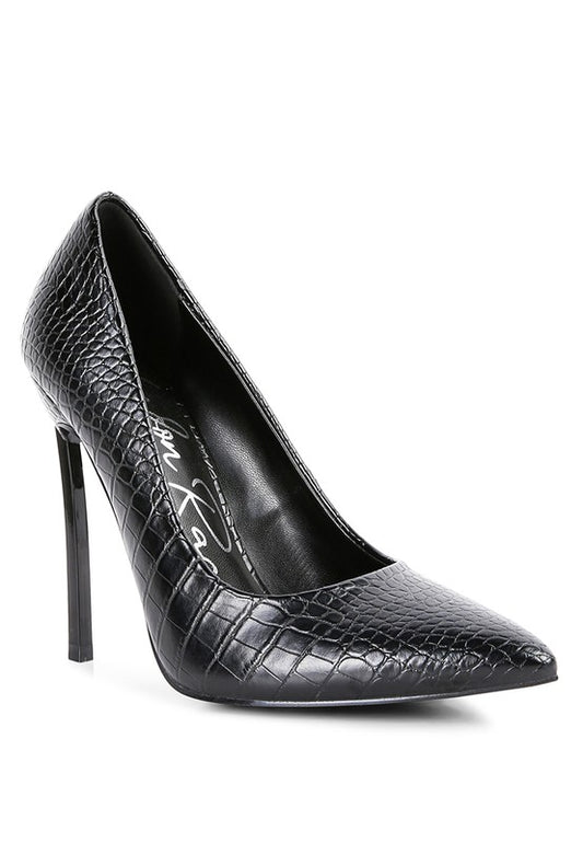 Charlotte Stiletto Heel Pumps - Undeniably LUXE