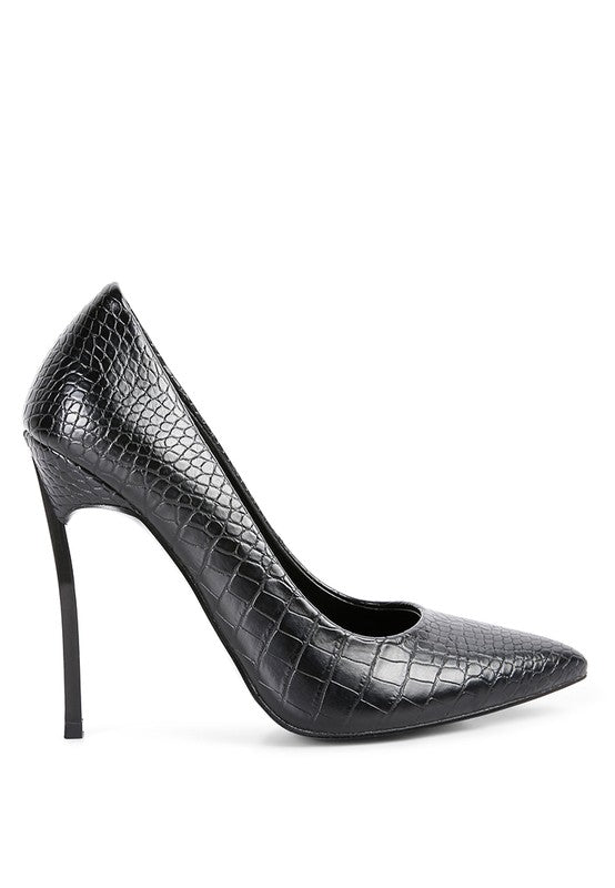 Charlotte Stiletto Heel Pumps - Undeniably LUXE