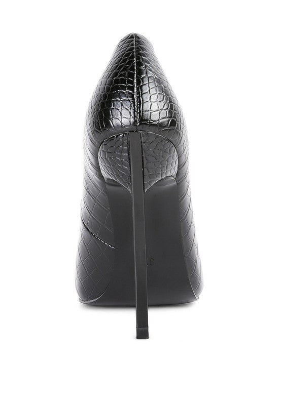 Charlotte Stiletto Heel Pumps - Undeniably LUXE