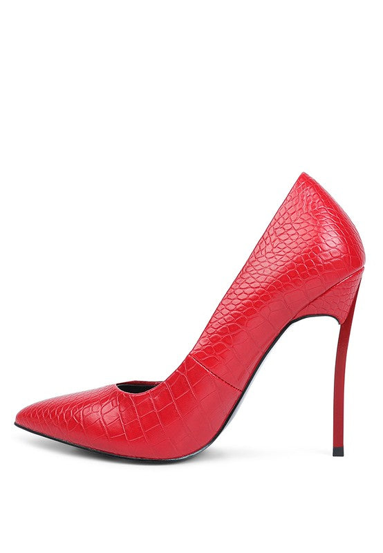 Charlotte Stiletto Heel Pumps - Undeniably LUXE