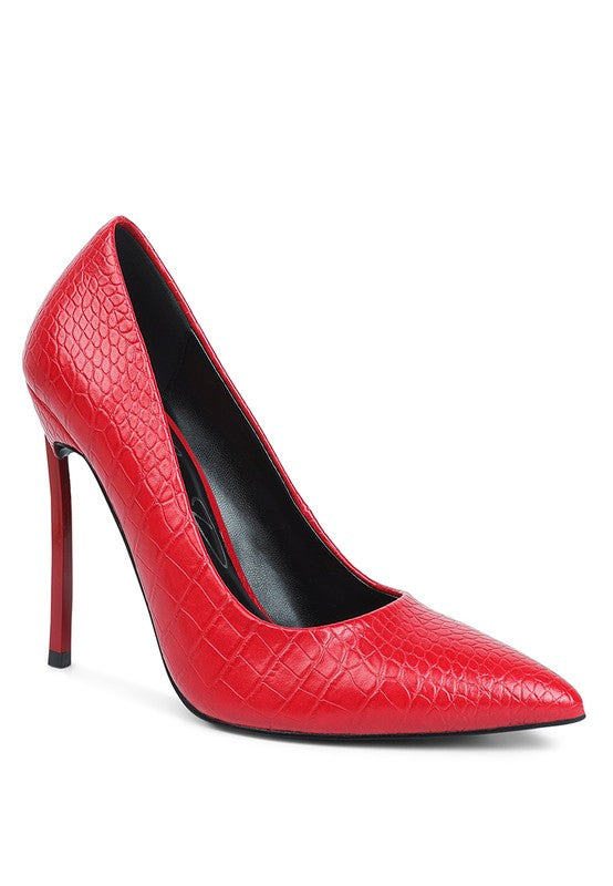 Charlotte Stiletto Heel Pumps - Undeniably LUXE