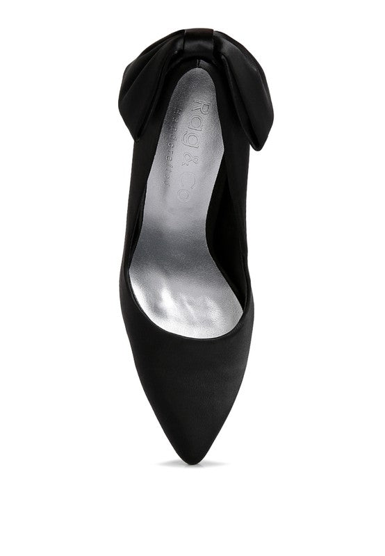 HORNET Green Satin Stiletto Pumps - Undeniably LUXE