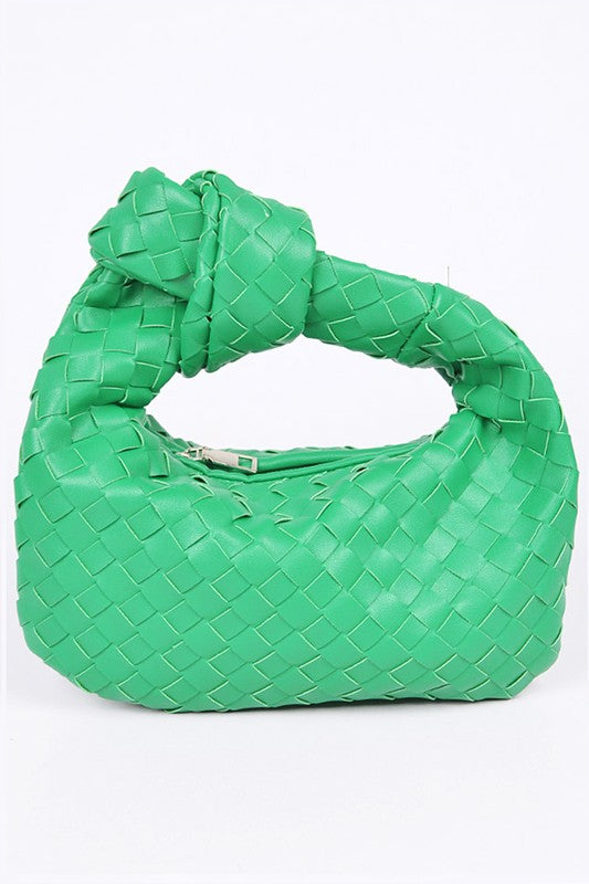 Braided Top Knot Clutch Bag - Undeniably LUXE