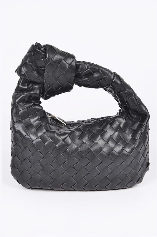 Braided Top Knot Clutch Bag - Undeniably LUXE