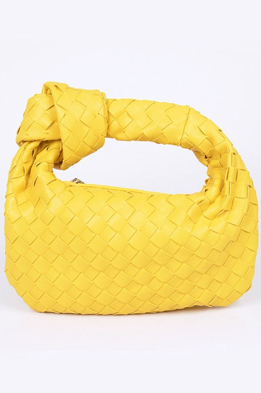 Braided Top Knot Clutch Bag - Undeniably LUXE