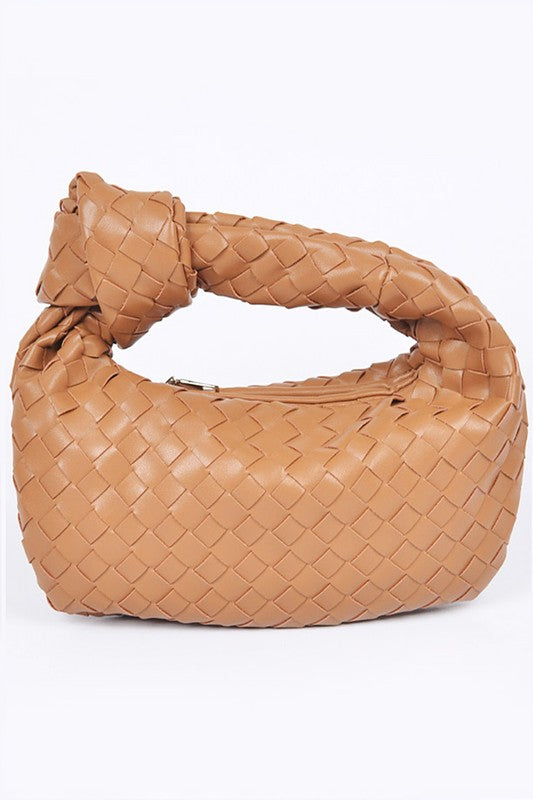 Braided Top Knot Clutch Bag - Undeniably LUXE