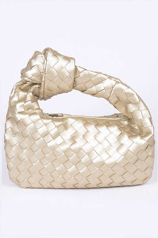 Braided Top Knot Clutch Bag - Undeniably LUXE