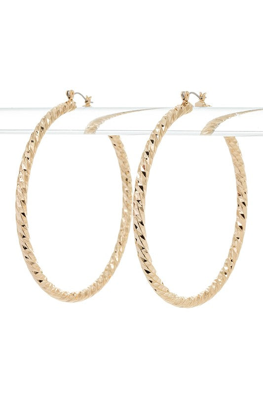 Clara Hoop Earrings - Undeniably LUXE