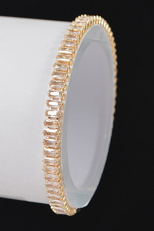 Baguette CZ Tennis Bracelet - Undeniably LUXE