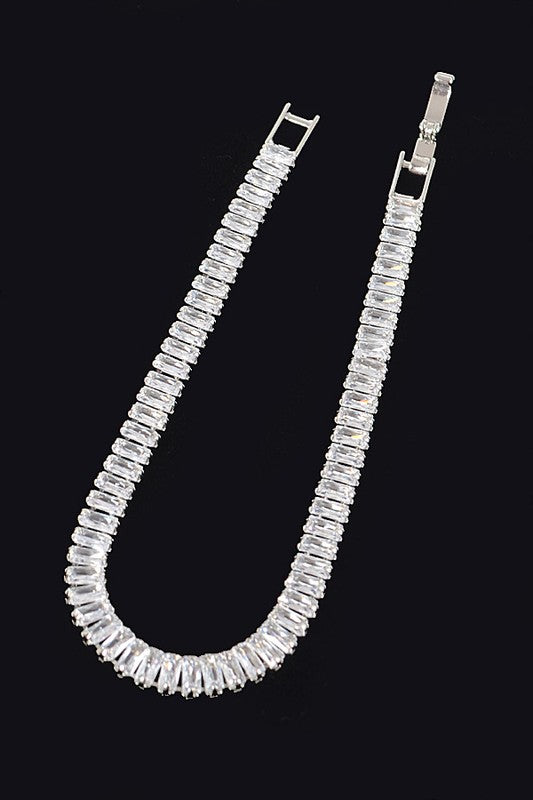 Baguette CZ Tennis Bracelet - Undeniably LUXE