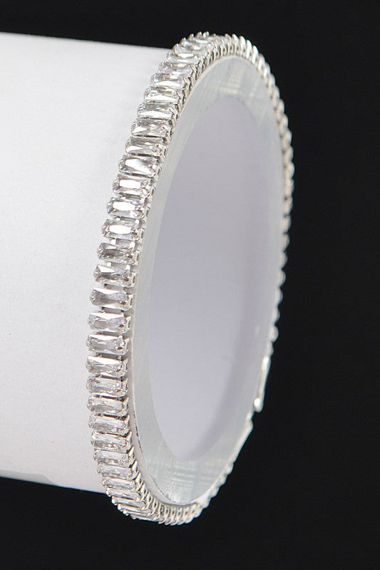 Baguette CZ Tennis Bracelet - Undeniably LUXE