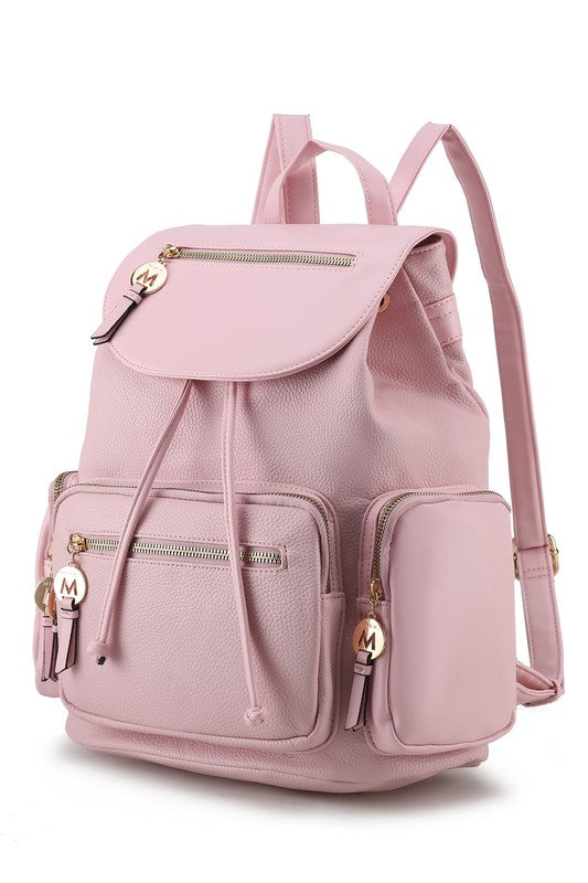 Chic Vegan Leather Ivanna Oversized Backpack