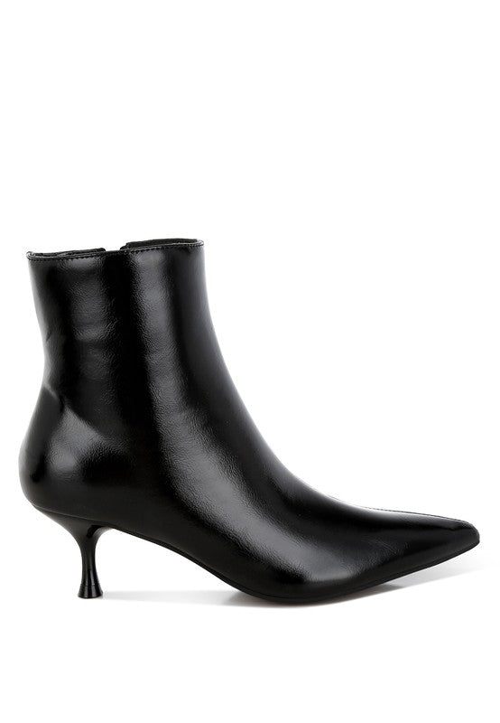 Thelma Kitten Heel Boots