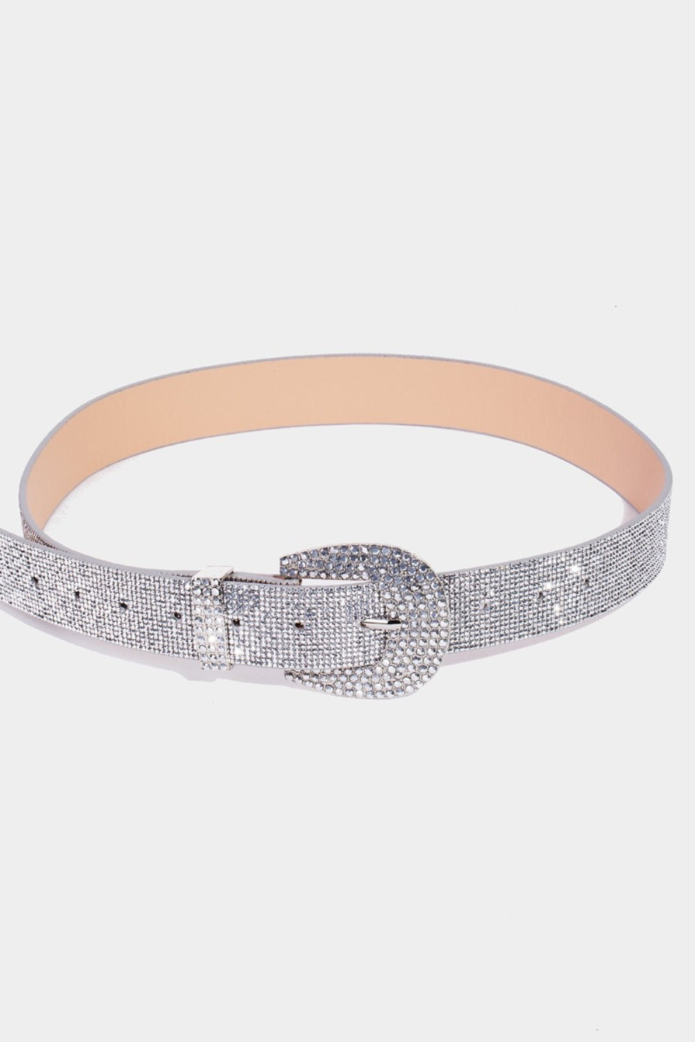 For The Fame Rhinestone Belt