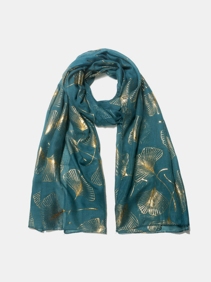 Ginkgo Leaf Scarf