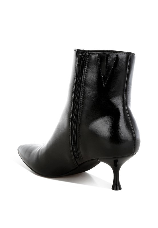 Thelma Kitten Heel Boots