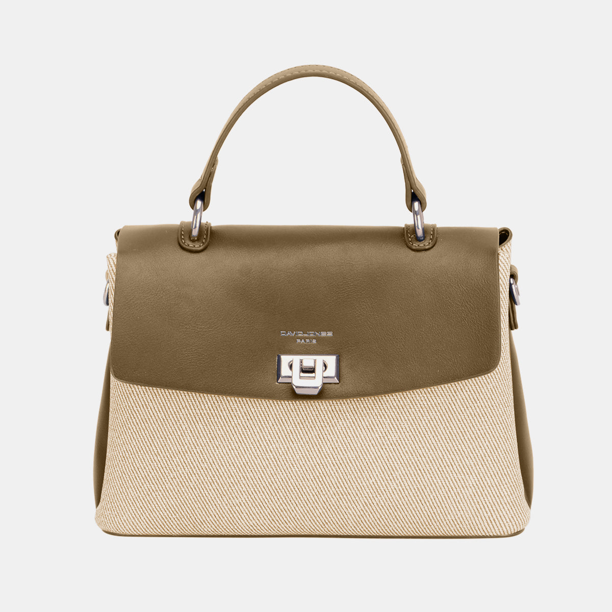 David Jones Striped Contrast Handbag - Undeniably LUXE