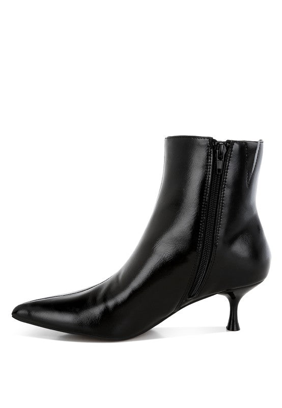 Thelma Kitten Heel Boots