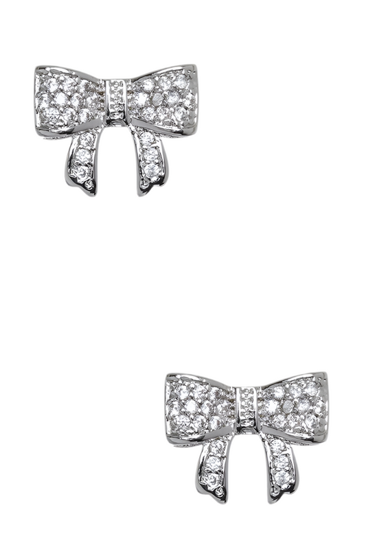 Petite Bow Stud Earrings - Undeniably LUXE