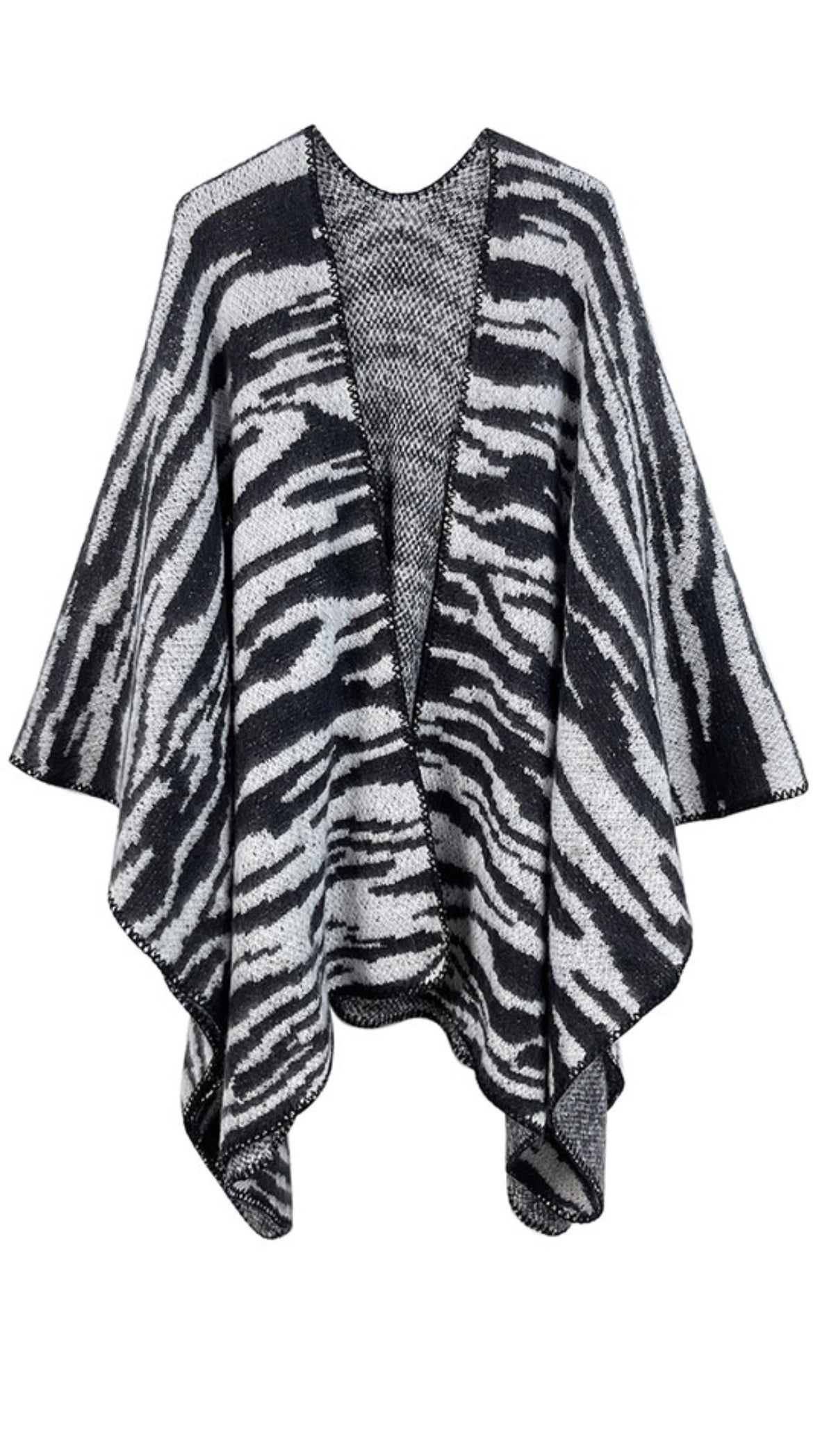 Zebra Print Kimono