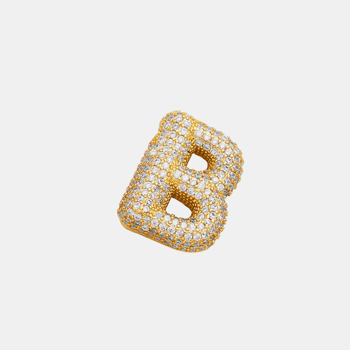 Bubble Initial Necklace - Undeniably LUXE