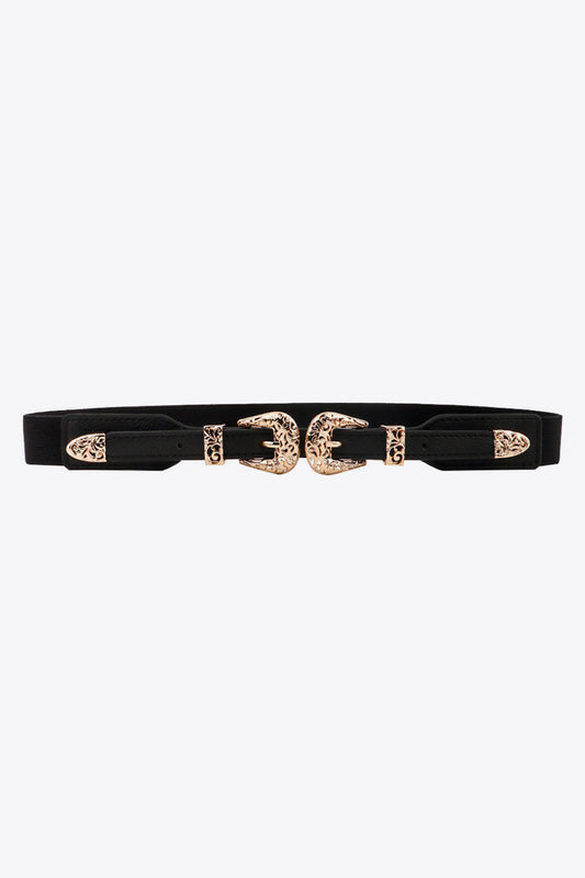 Double Trouble Buckle Belt