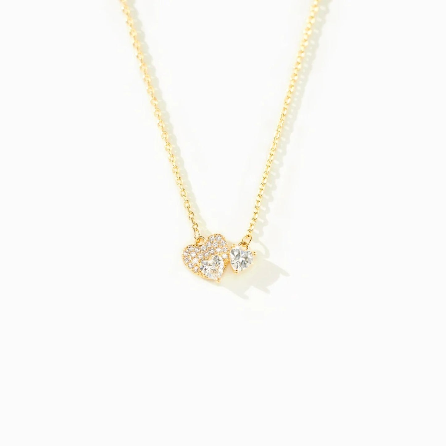 18K Gold-Plated Heart Necklace